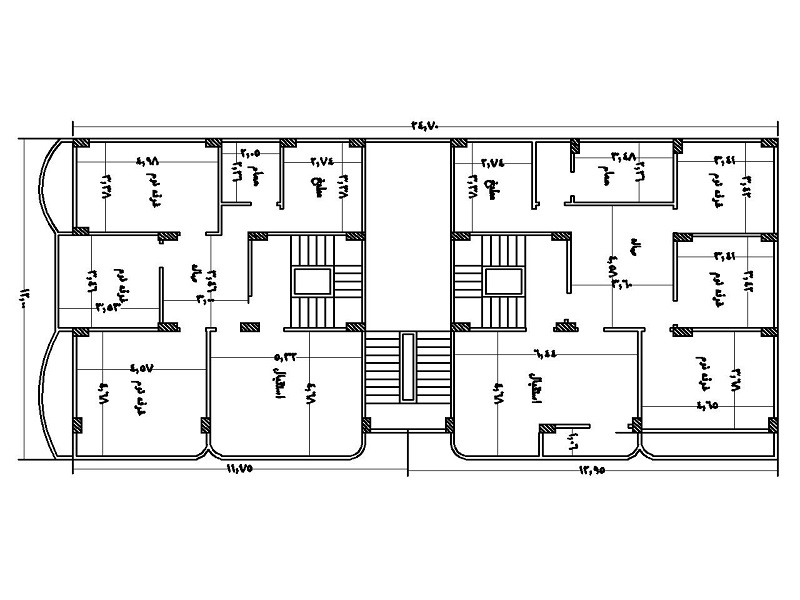 لوحات ومخططات هندسية لبنود المقاولات والتشطيبات